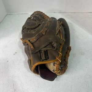 Vintage Rawlings RSG1 Baseball Glove Brown Leather Right Hand Throw Pad‎ Lock